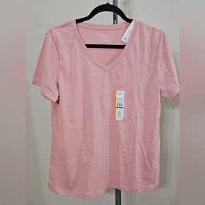 5 for $15!! NWT Women's M Time And Tru Short Sleeve Core VNeck Tee T-Shirt